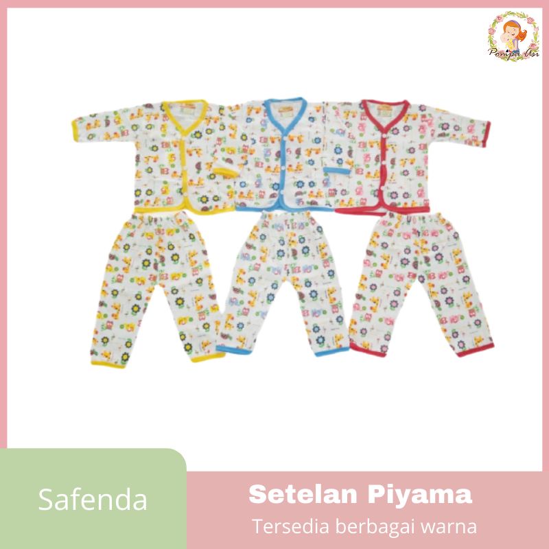 Setelan Piyama Bayi SNI /Setelan Baju Bayi Saffenda