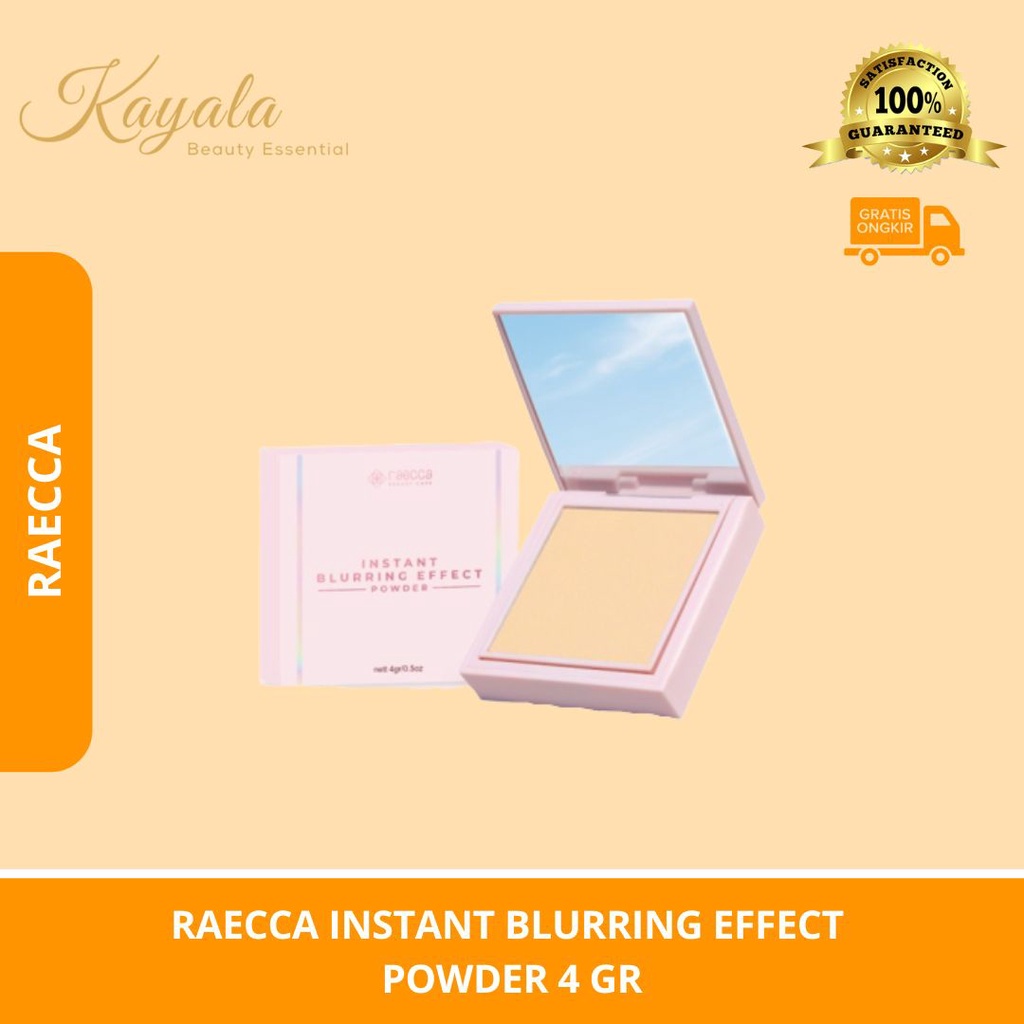 RAECCA INSTANT BLURRING EFFECT POWDER 4 GR - POWDER RAECCA - RAECCA INSTANT POWDER EFFECT - BEDAK PA