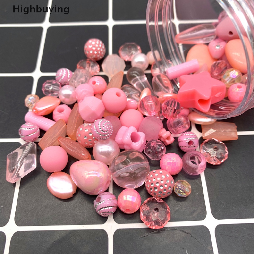 Hbid New 20g Manik-Manik Akrilik Mixing Beads Gaya Untuk Aksesoris Membuat Perhiasan Gelang Handmade DIY Glory