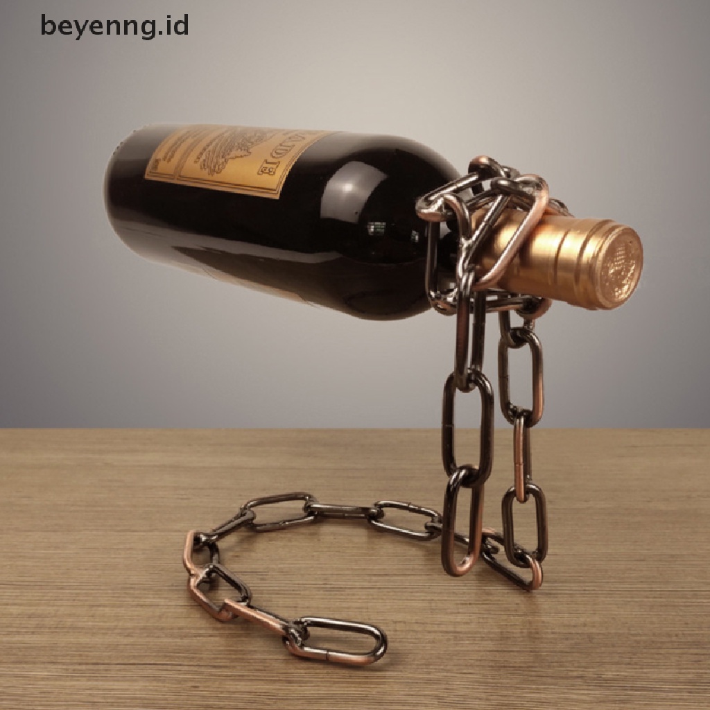 Beyen Magic Suspension Bottle Holder Lemari Pajangan Stand Rak Dekorasi Rumah ID