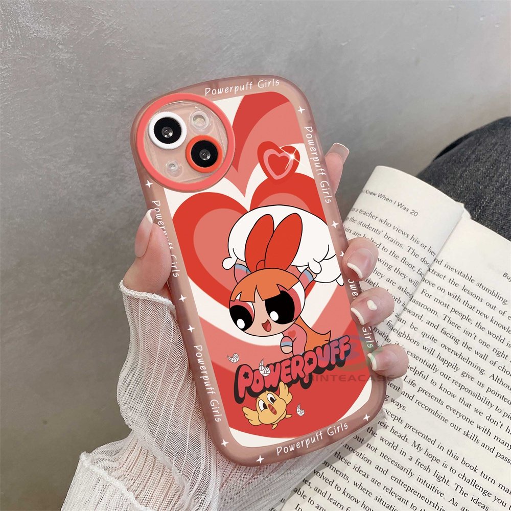 IPHONE Casing Kompatibel Untuk Iphone14 Plus 14 Pro Max11 11 Pro Max12 12 Pro 12 Pro Max IPhone13 Pro Max6 6S 7 8 Plus SE 2020 Kartun Gadis Cinta Lembut TPU Phone Case Binteacase