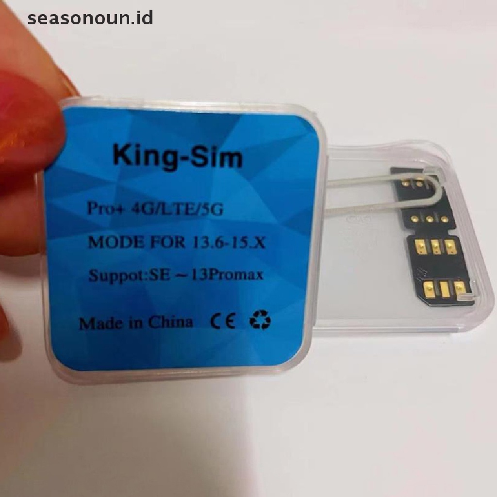 IPHONE Seasonoun 1Pc Stiker Kartu Pembuka King-sim pro Untuk Iphone6.7.8X/XS/XR/XSMAX /11.12.13.00.