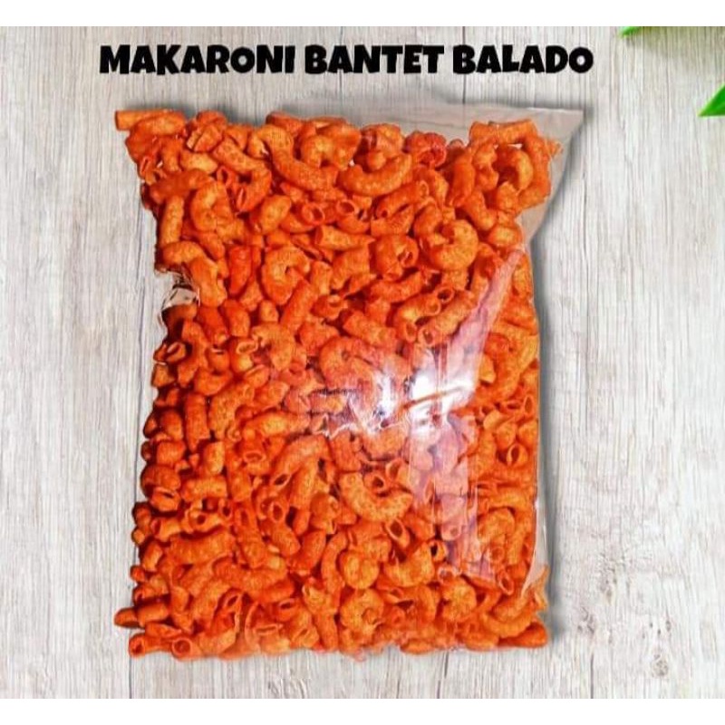 

[250gr] Makaroni Makroni Bantet Pedas Manis Balado Gurih Kriuk Enak Viral Halal