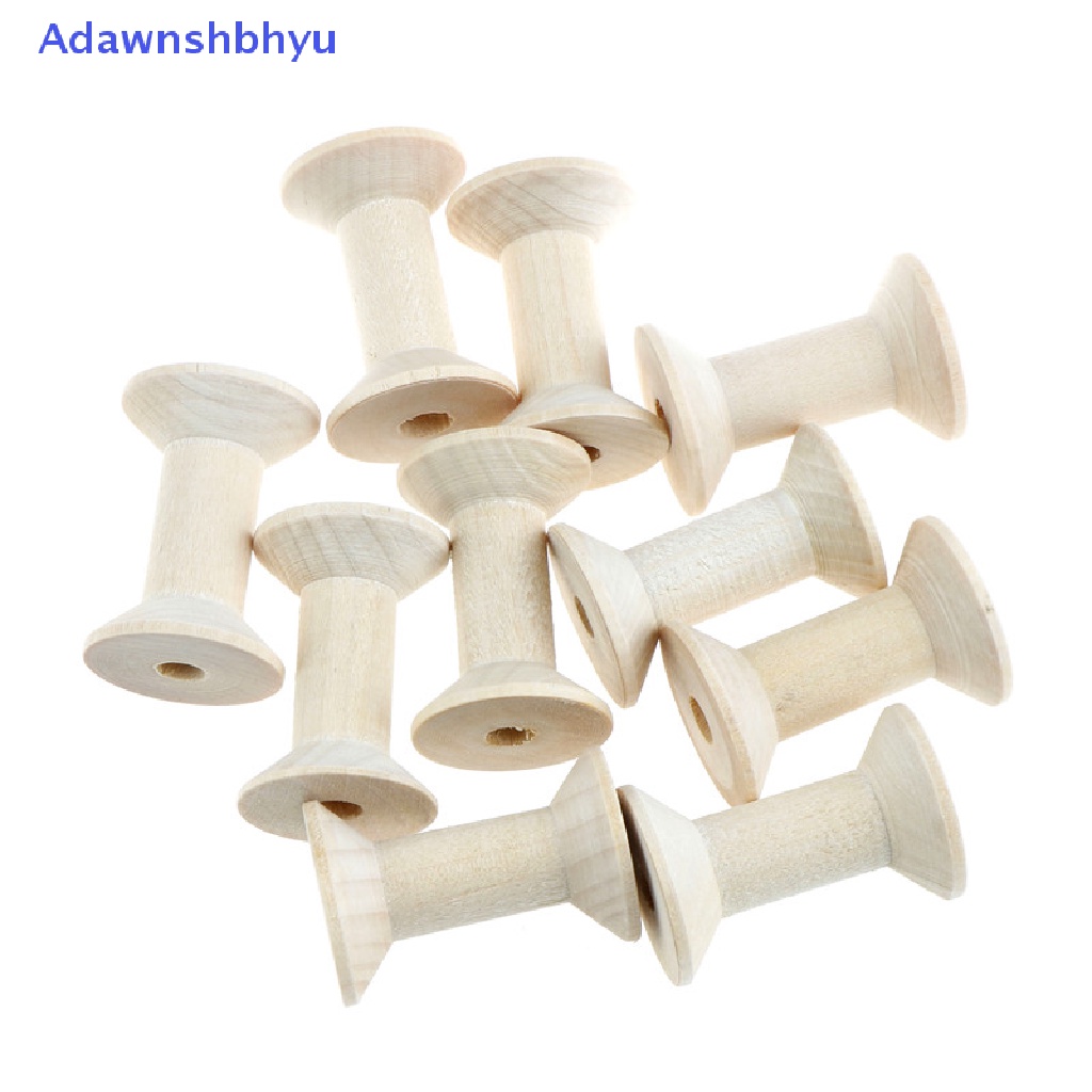 Adhyu 10PCs Empty  Bobbin Spools For Thread Wire work 47mmx31mm ID