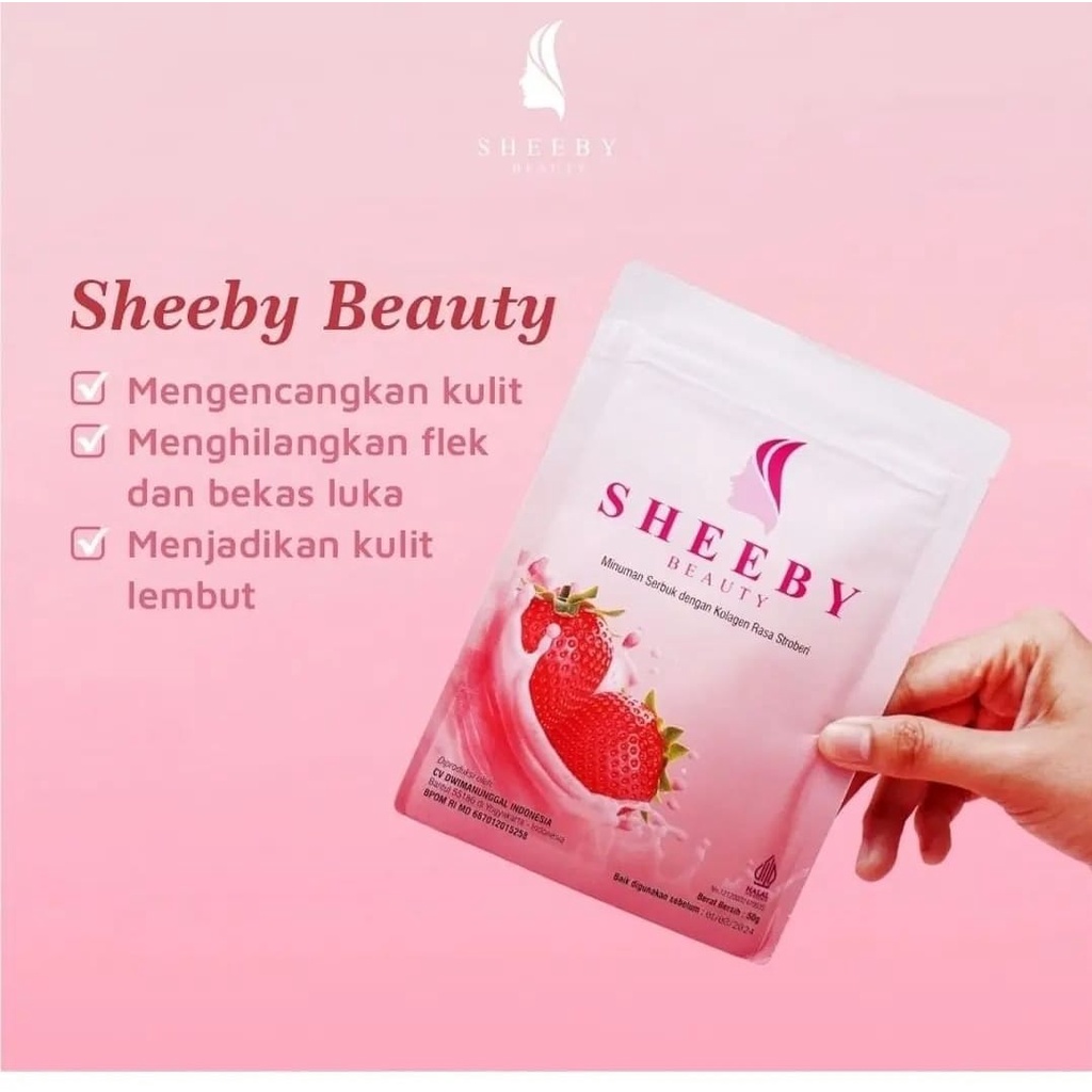 SHEEBY BEAUTY Rasa Stroberi 50gr BPOM