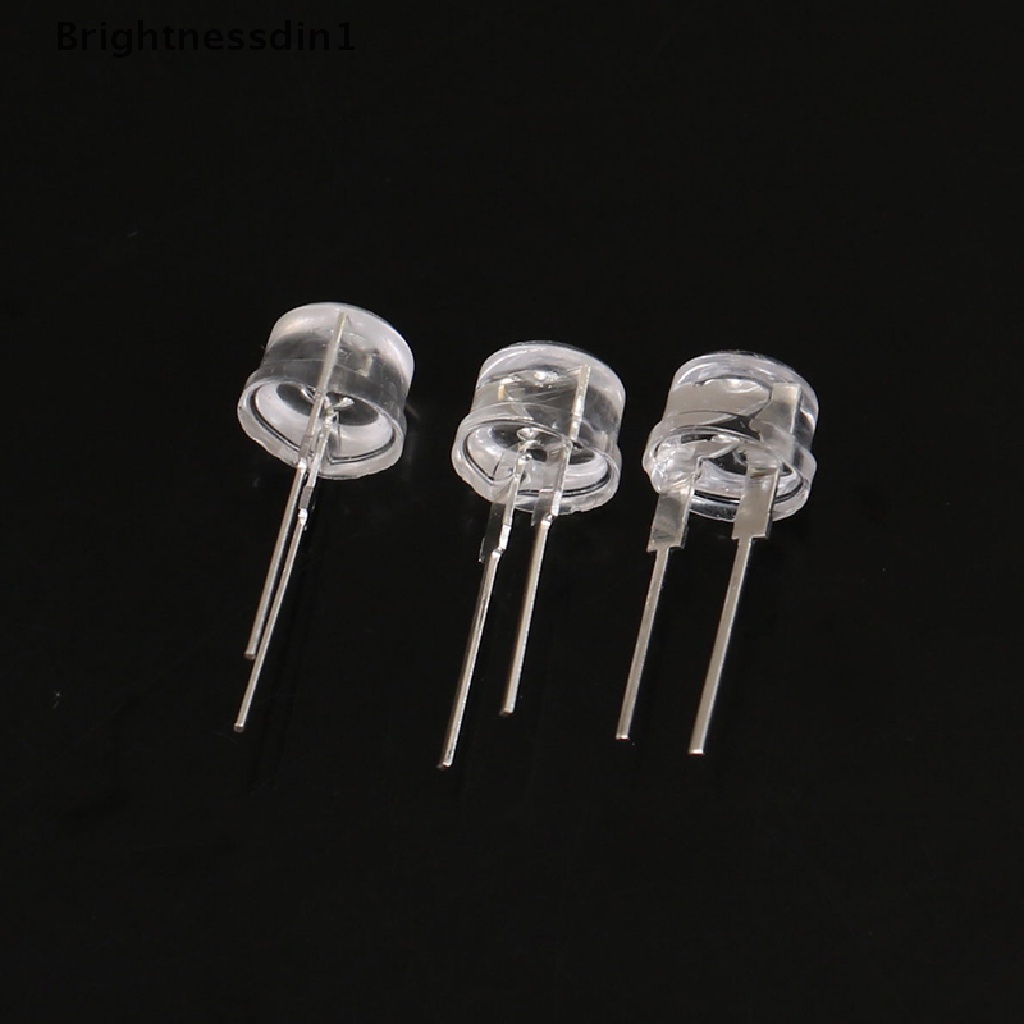 [Brightnessdin1] 20pcs LED 8mm Straw Hat Lamp Manik Putih Cahaya Dingin 0.75W Chip Besar F8MM Hight Power Hat Light-emitg Diode Butik