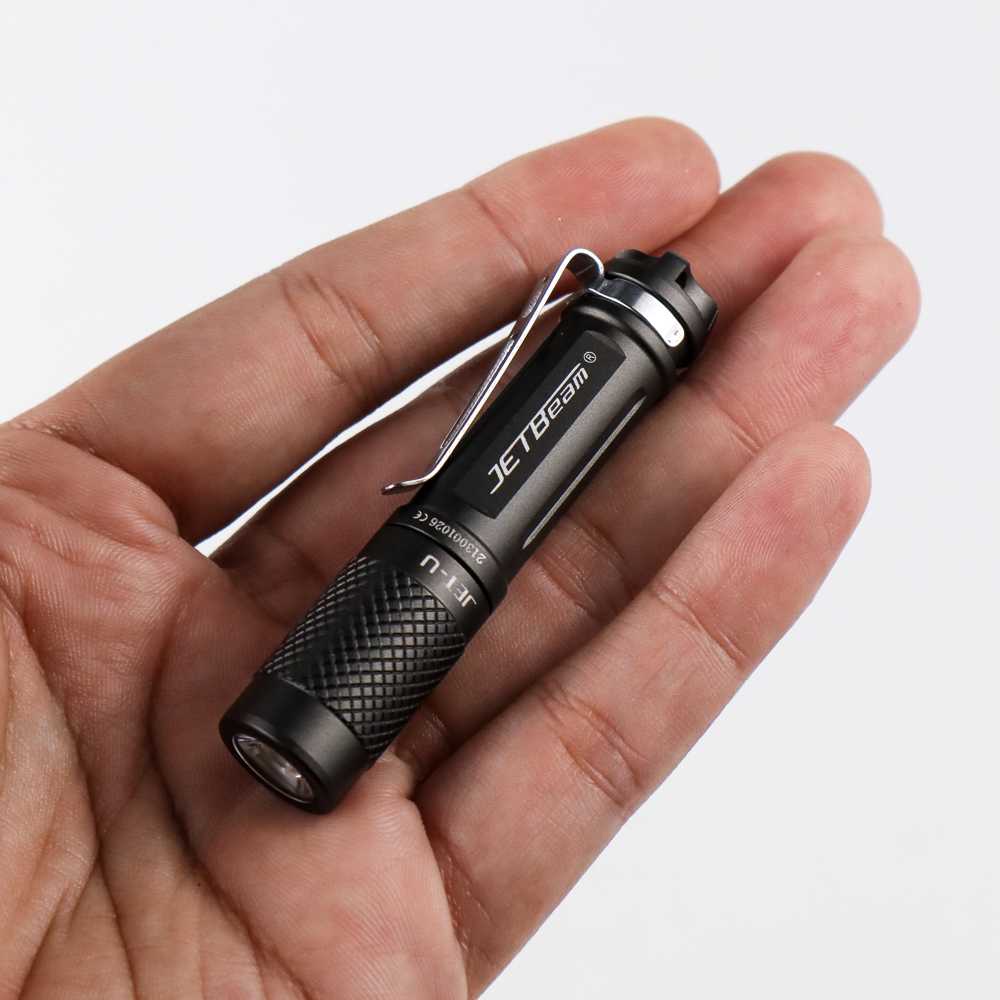 JETBeam Senter LED Tiny Flashlight CREE XP-G2 135 Lumens - JET-U