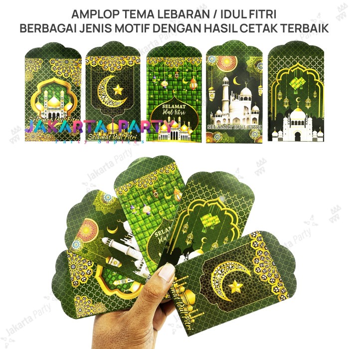 AMPLOP LEBARAN/AMPLOP UNIK/AMPLOP ANGPAO LEBARAN MURAH MASJID