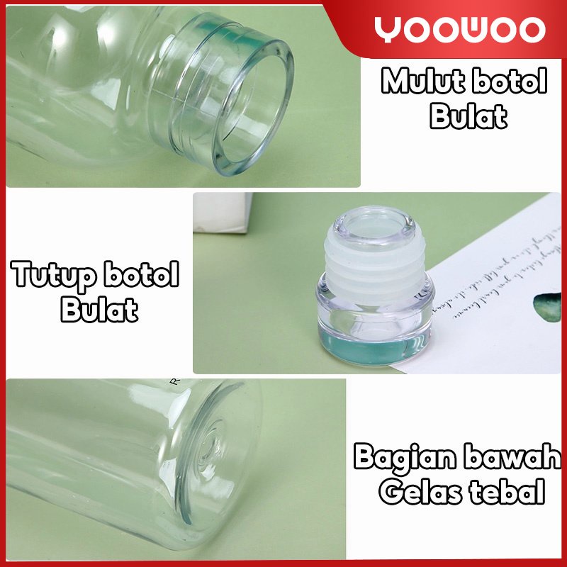 Botol minum 500ml &amp; 750ml / botol transparan / botol olahraga / botol portable