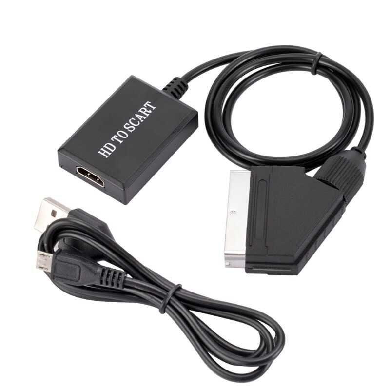 EZY Video Adapter Converter HDMI ke SCART 1080P ( Mughnii )