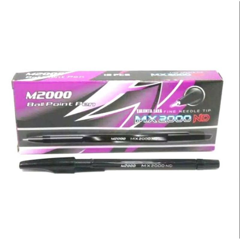 

MX2000 Pulpen M2000 - Pulpen Standar / Bollpoint / Bolpen / Bulpen / Alat Tulis
