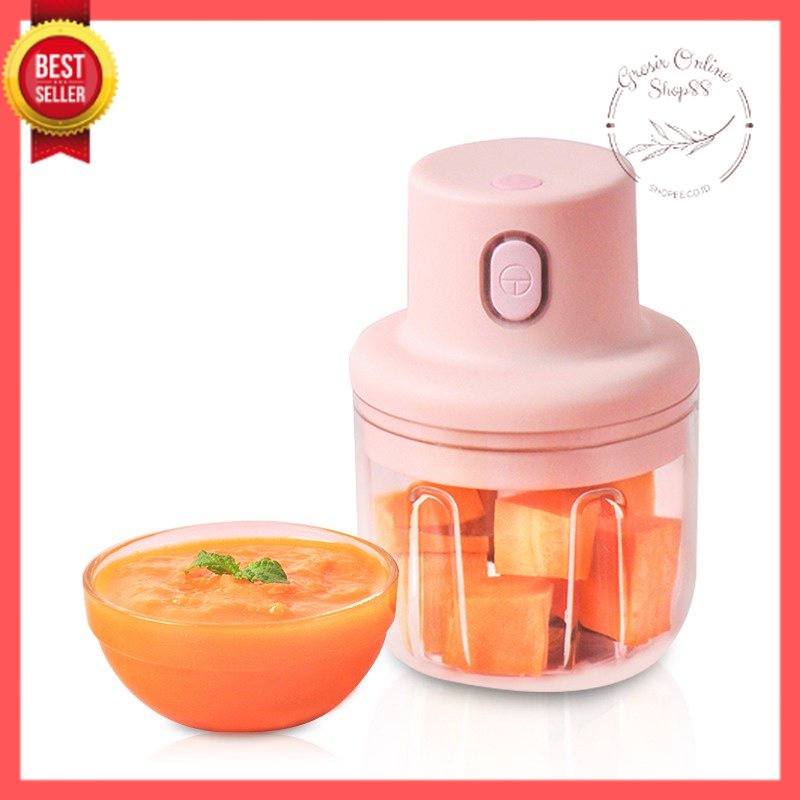 GOS -D412- Blender Elektrik Mini - Mini Chopper - Blender Portable Elektrik Tanpa Kabel