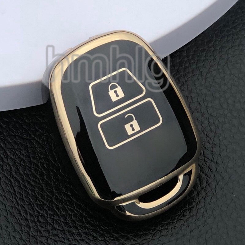[Tersedia] Tpu Key Case Cover Toyota Vios 2per3 /4Kancing Sarung Pelindung Casing Kunci Mobil2013 2014 2015 2016 2017 2018 2019
