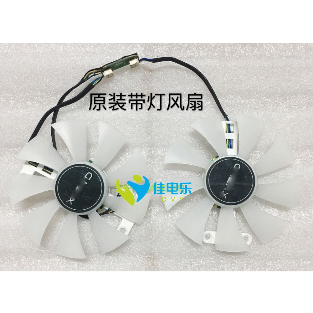 PREORDER GPU Graphics Card Cooler fan For GALAXY GTX1060 GTX950 GTX960 950 EXOC White GTX 1060 1063 