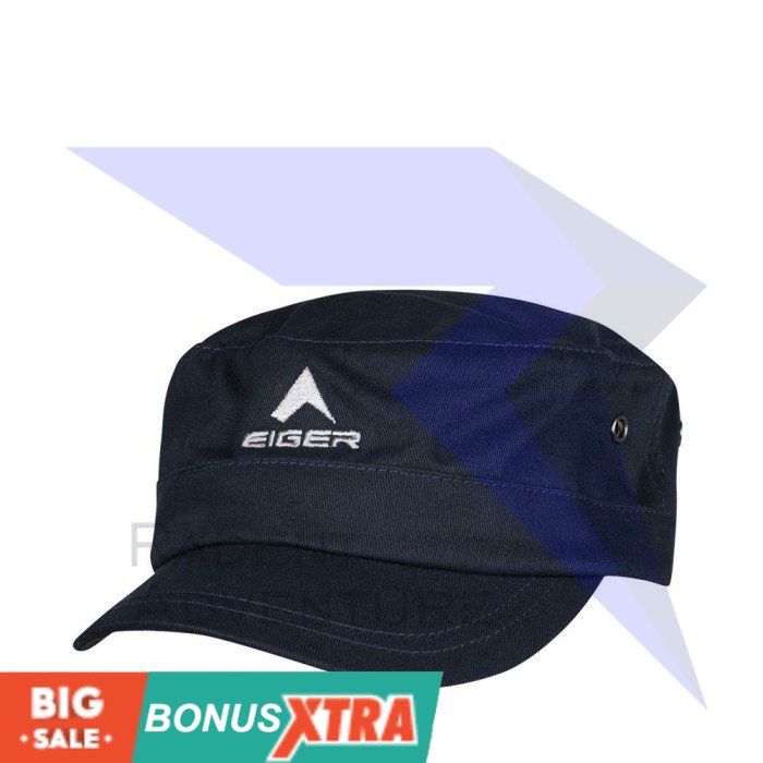 Topi EIGER1989 Commando Cadet 1.0 Cap Navy 91000 6530  Original AWET MURAH KEREN KECE