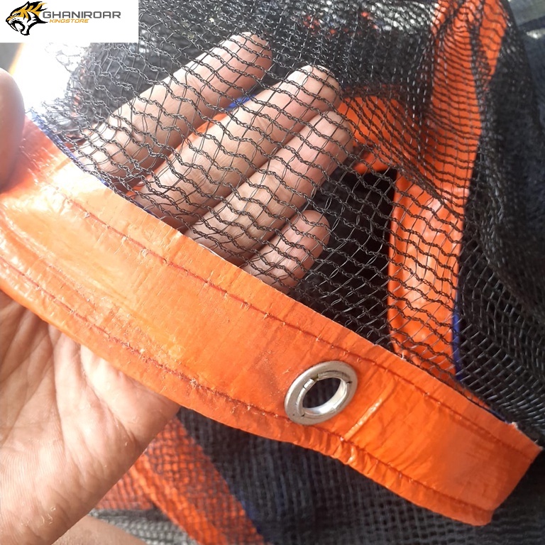 Jaring Waring Lebar 2 Meter Pagar Ayam Sawah Jahit List Tepi & Di Lubang Anti Geser Eceran Kualitas 