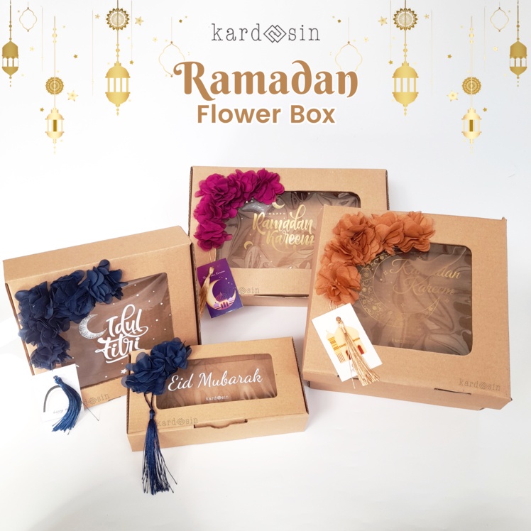 

Promo Ramadhan FLOWER BOX HAMPERS RAMADHAN WINDOW BOX PACKAGING KARDUS BOX PACKAGE HAMPERS HAMPER KADO HADIAH GIFT BOX BINGKISAN PARCEL PARSEL BROWNIES CAKE DONAT MAKANAN ROTI KUE KERING TOPLES COOKIES