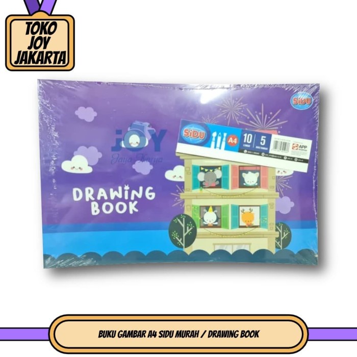 

DISKON SHOPEE/ BUKU GAMBAR A4 SIDU MURAH / Drawing Book