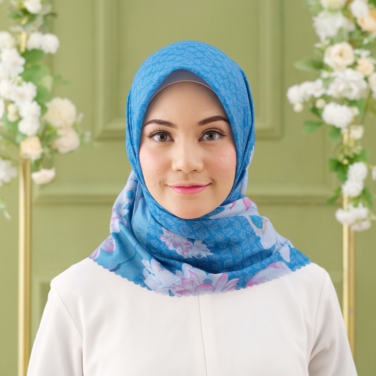 Mevrouw Hijab LOTUS 110x110 Ultrafine Lasercut