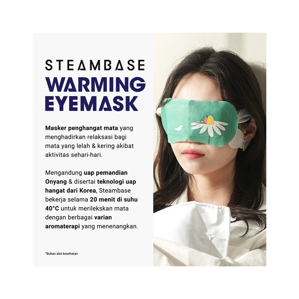 STEAMBASE WARMING EYEMASK CAMOMILE CROWN