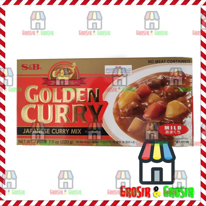 

[Saos&Dressing] S&B Japanese Golden Curry MILD 220 Gr