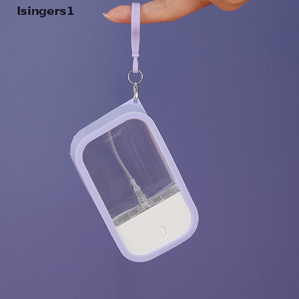 [lsingers1] Botol Kartu Dengan Lengan Silikon Botol Terpisah Reusable Hand Sanitizer Boutique