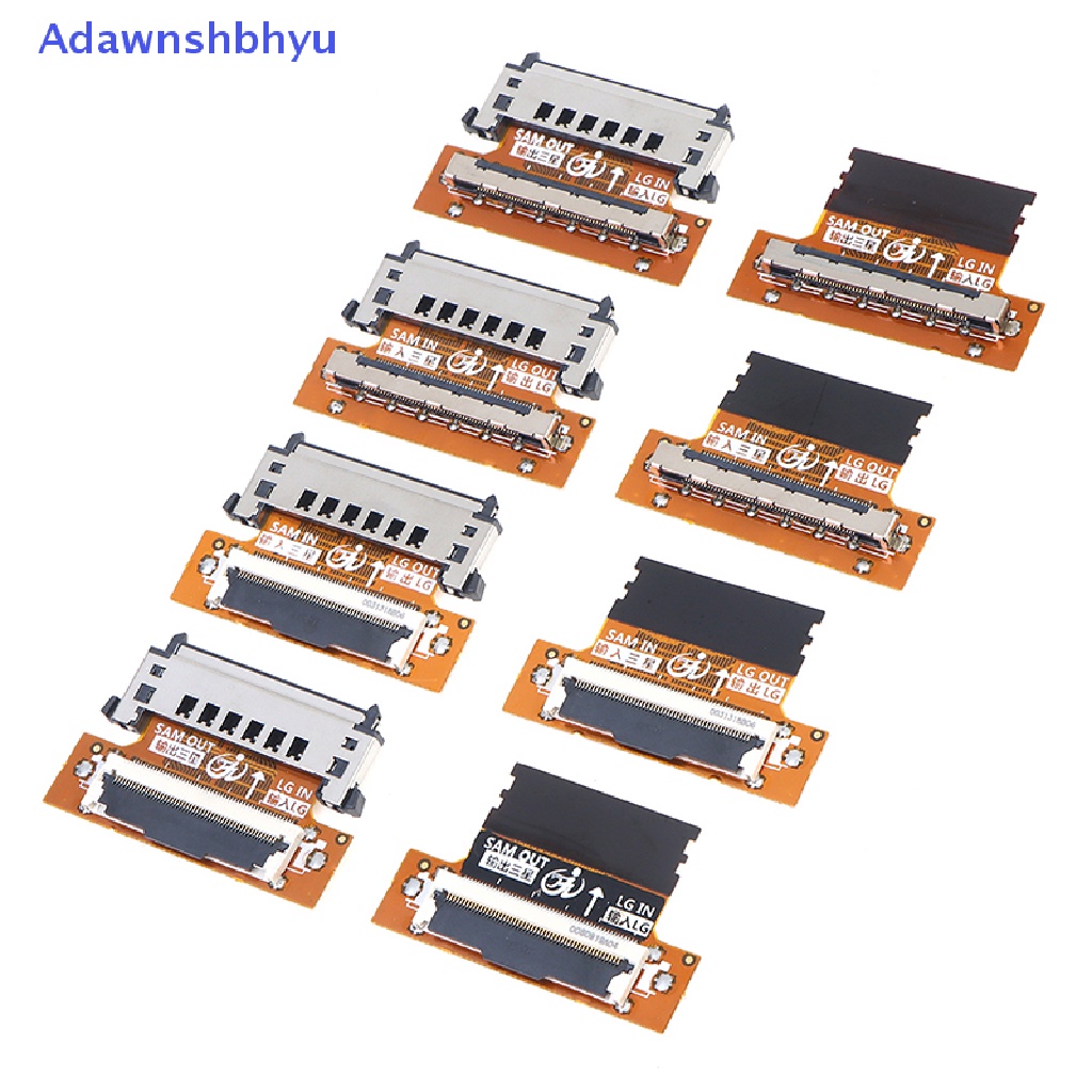 Adhyu 1pcs FHD LVDS LVDS 51pin SAM turn LG Kabel Konektor Cable Adapter Board ID
