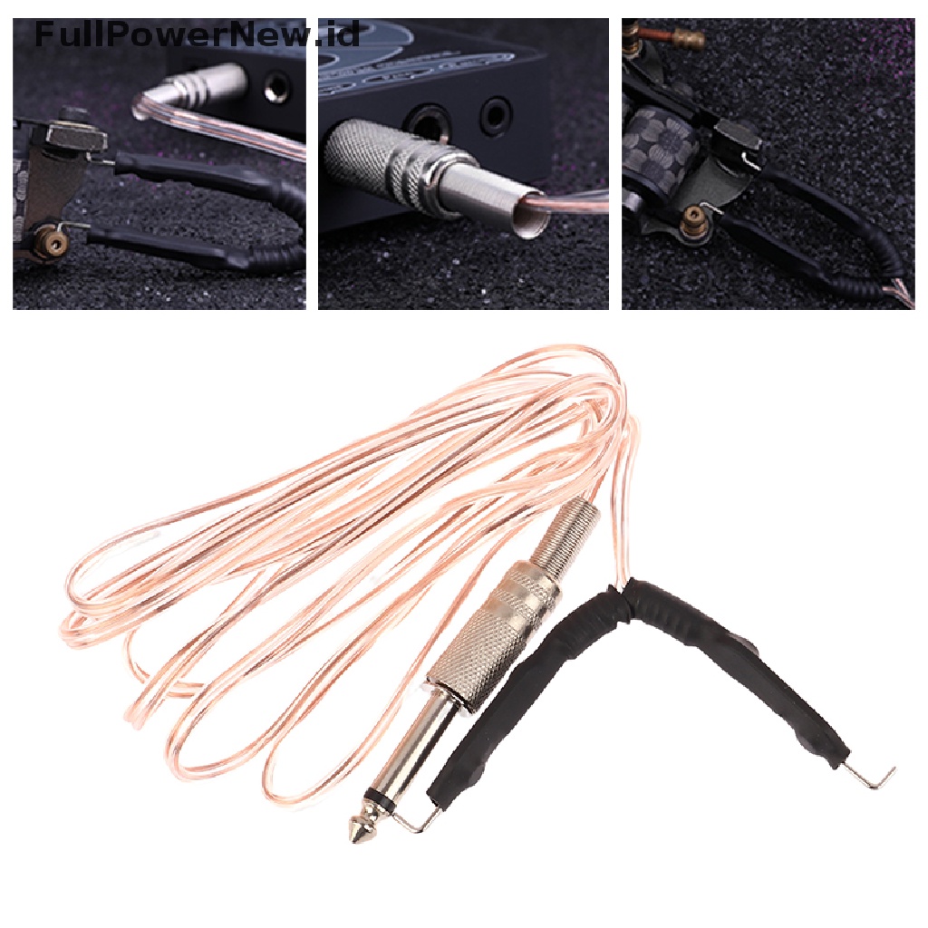 Power 1.8 M Silikon Kait Garis Klip Kabel Tembaga Tato Peralatan Mesin Power Supply ID