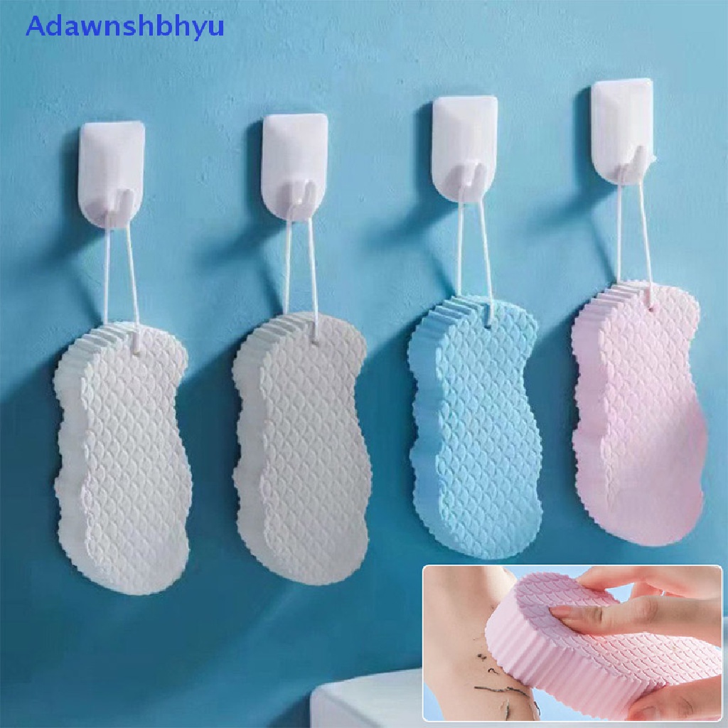 Adhyu Spons Lembut Body Scrubber Mandi Exfoliag Scrub Sponge Shower Brush Cleaner ID