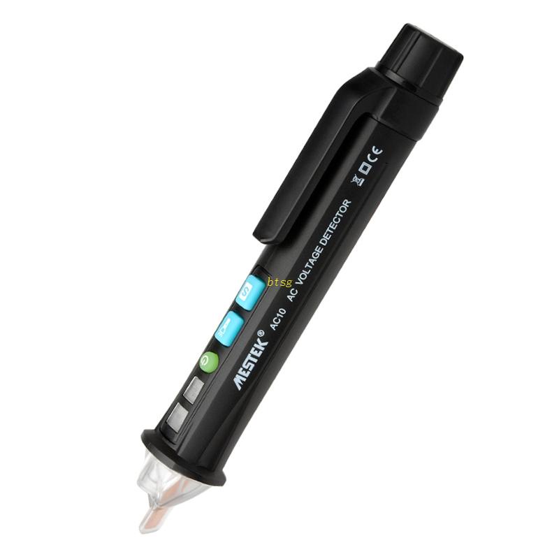 Btsg Voltage Tester Electrical Tester Non Contact Voltage Tester Breakpoint Finder Live/Kawat Nol/Detektor Sirkuit Untuk