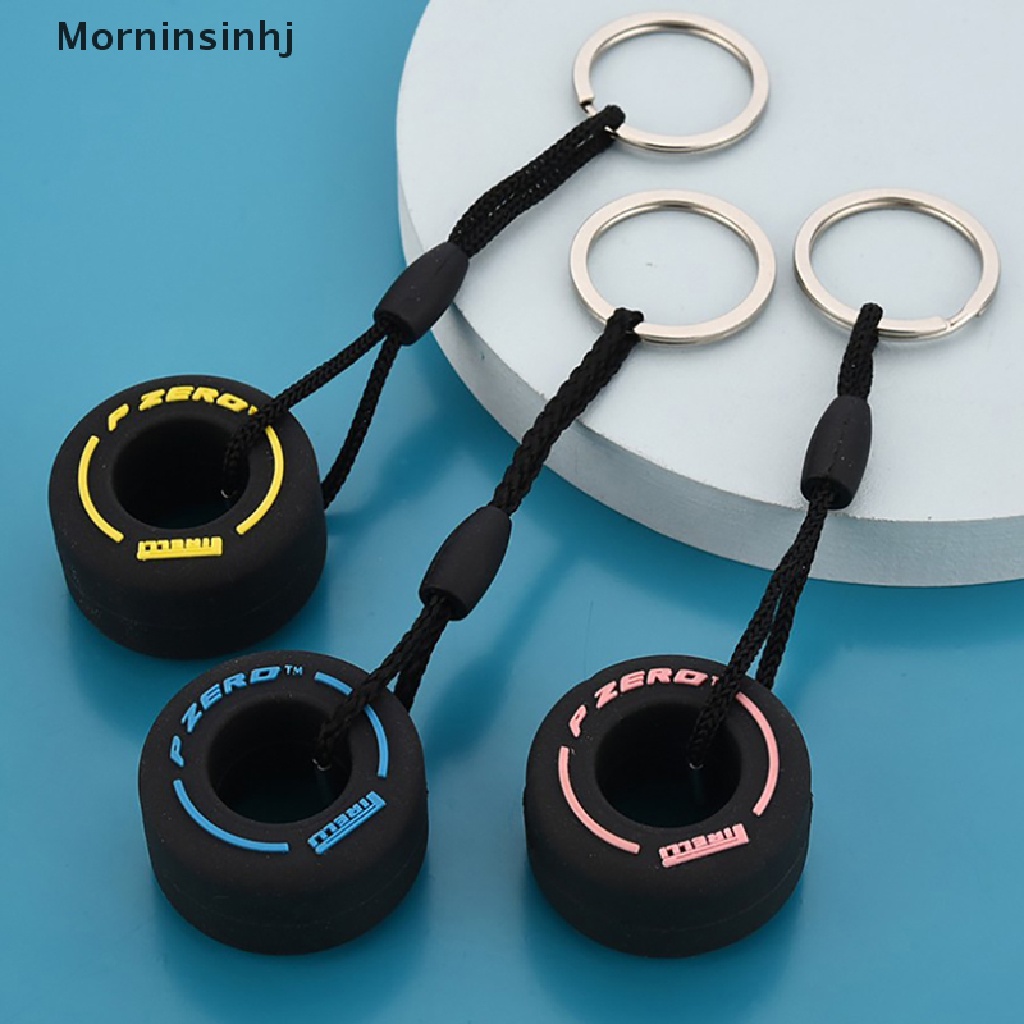 Mornin F1 Souvenir Balap Gantungan Kunci Ban Mobil Hadiah Gantungan Kunci Mobil Mini Unisex Key-Ring id