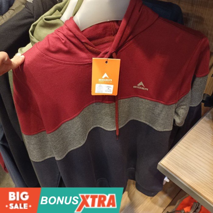 Sweater Hoodie EIGER19891989 X MT BLANC Jacket 91000 5125 Original Cowok Bdg Bandung