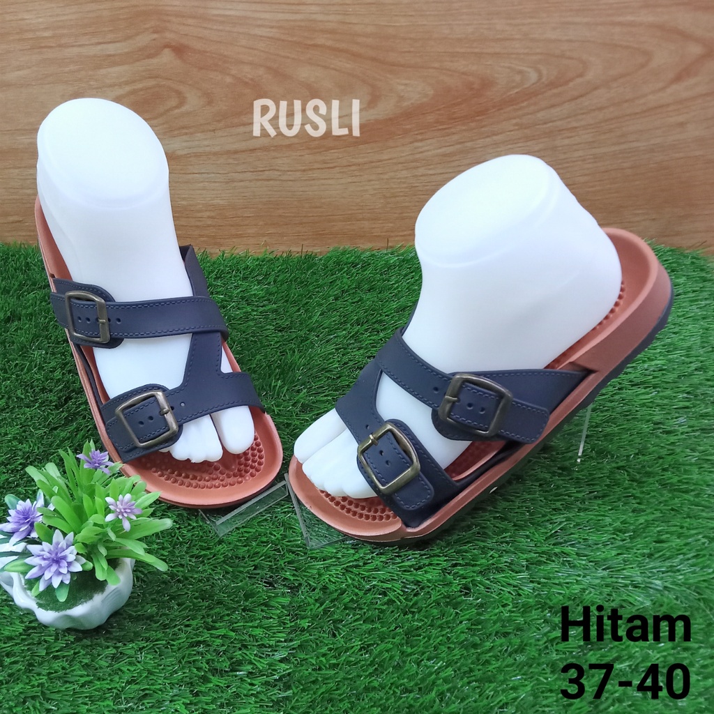 (COD) Sandal Jelly Import Strap Buckle Jesper Balance 1304-5