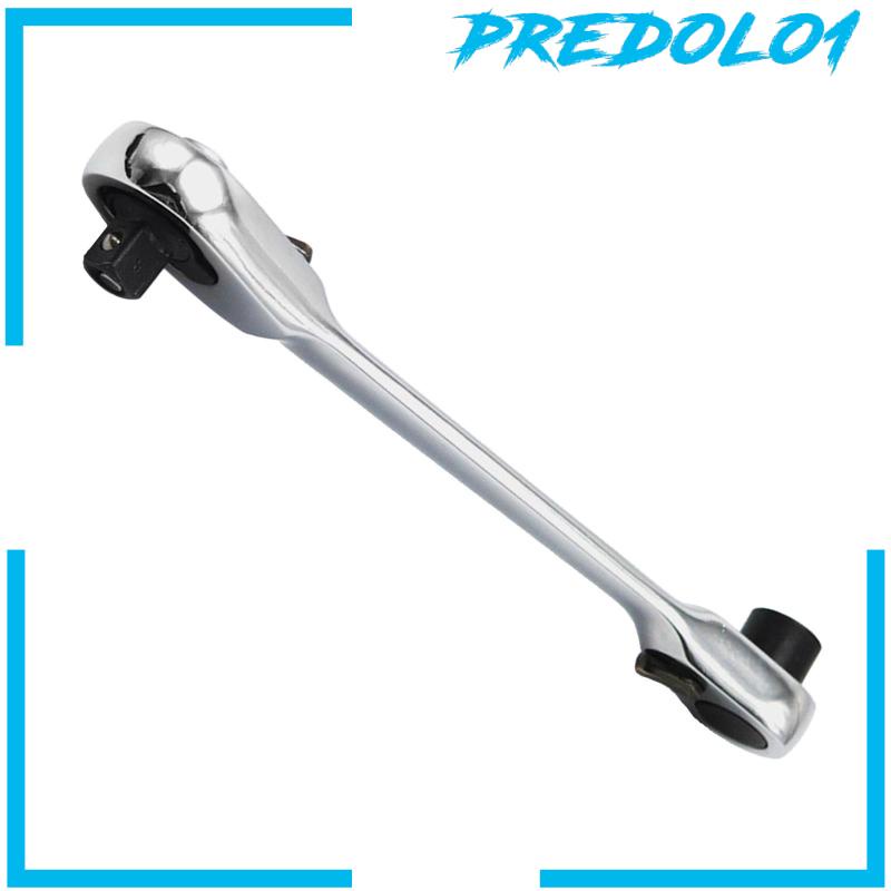 [Predolo1] Kunci Pas Ratchet Mini1Per4 &quot;Kepala Dual Drive Kecil Dan Portabel Tahan Lama 107mm