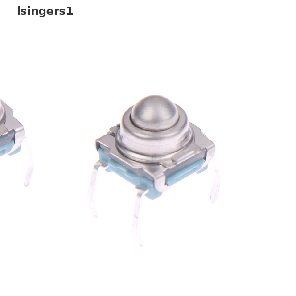 [lsingers1] 10pcs TS-F007 7 * 7metal Steel Ball Reset Switch DIP Type 4pin Tactile Switch Butik