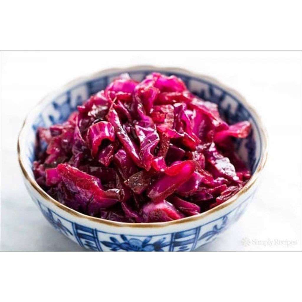 Kuhne Red Cabbage 350 Gr Sauerkraut Acar Sayur Kubis Kol Merah Finest Quality