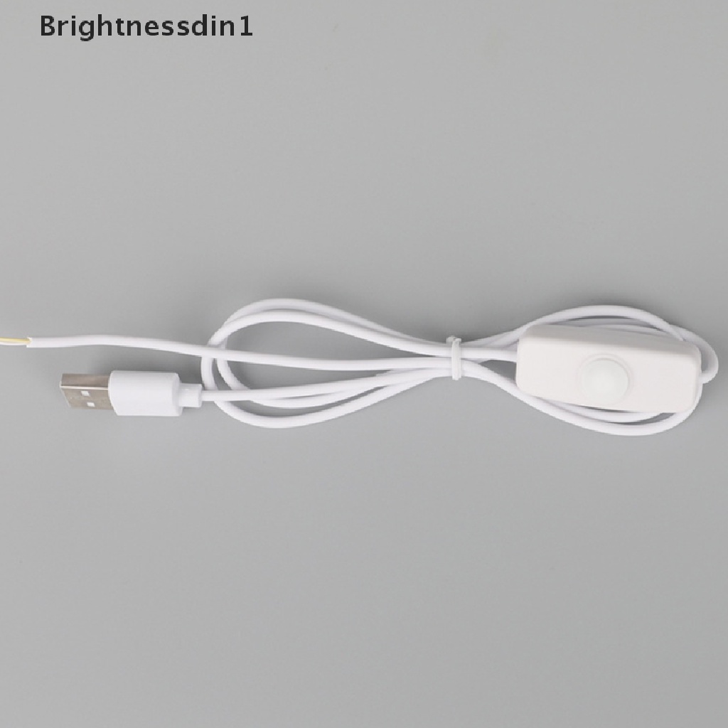 [Brightnessdin1] 5013kabel Switching Kabel Power Supply Saklar On Off Ekstensi Dimmer Kabel USB 304kabel Saklar DIY Lampu Meja Power Supply Extension Dimmer Cord Butik