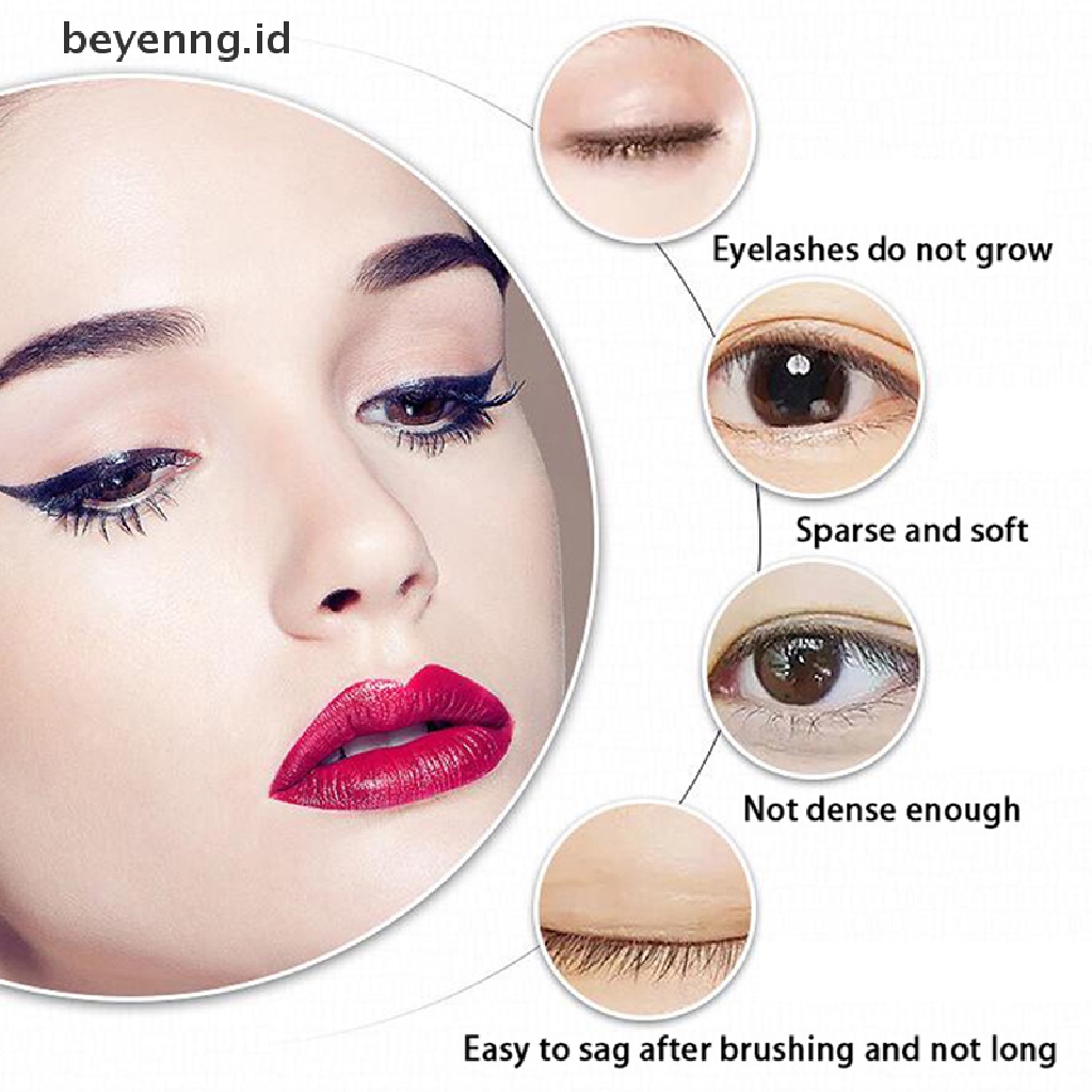 Beyen Sikat Alis Berlian Tabung Reusable Crystal Eyelash brush replaceable dust-proof ID