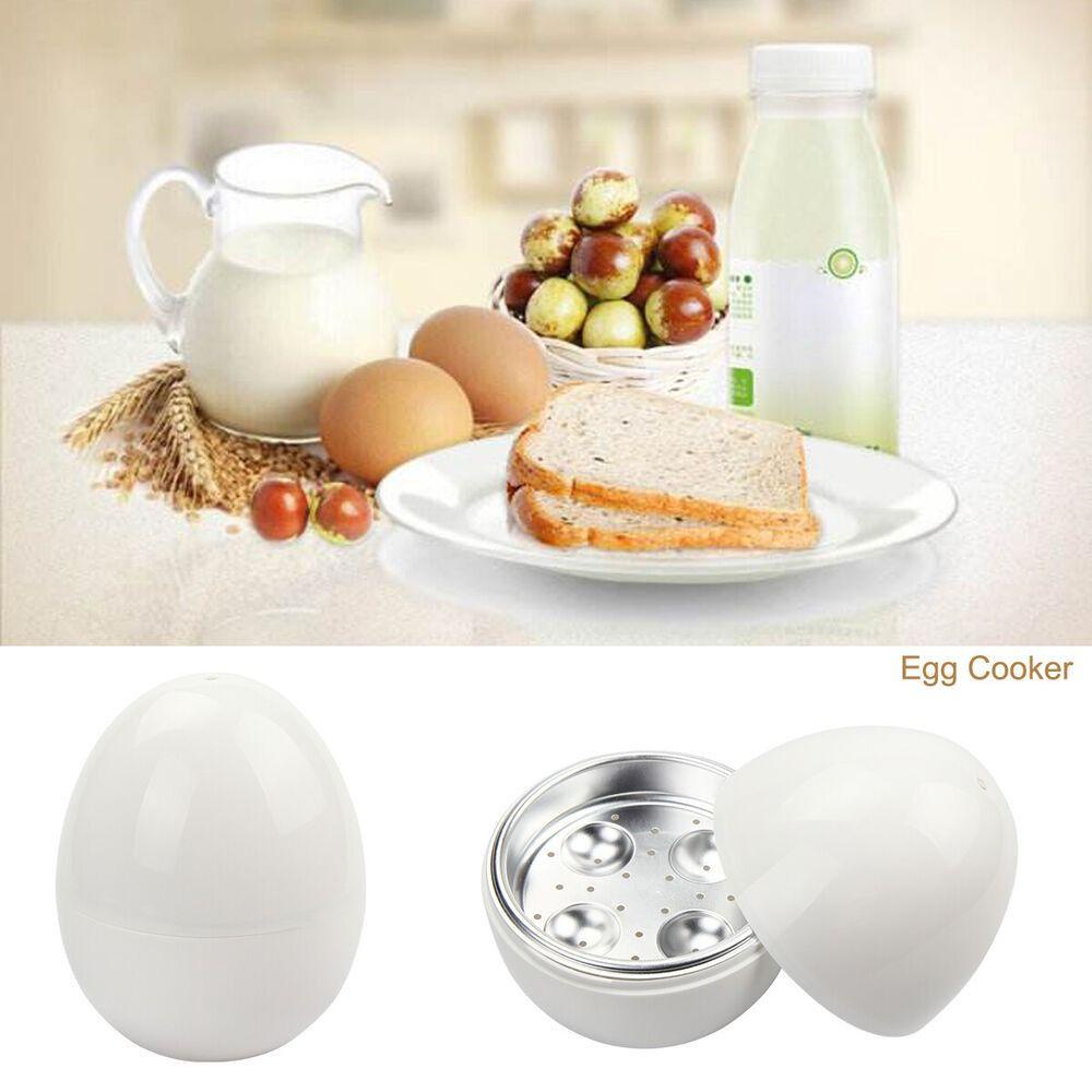 Solighter Egg Shape Steamer Egg Tools Cooker Alat Kukus Perebus Anti Lengket4 Egg Poacher