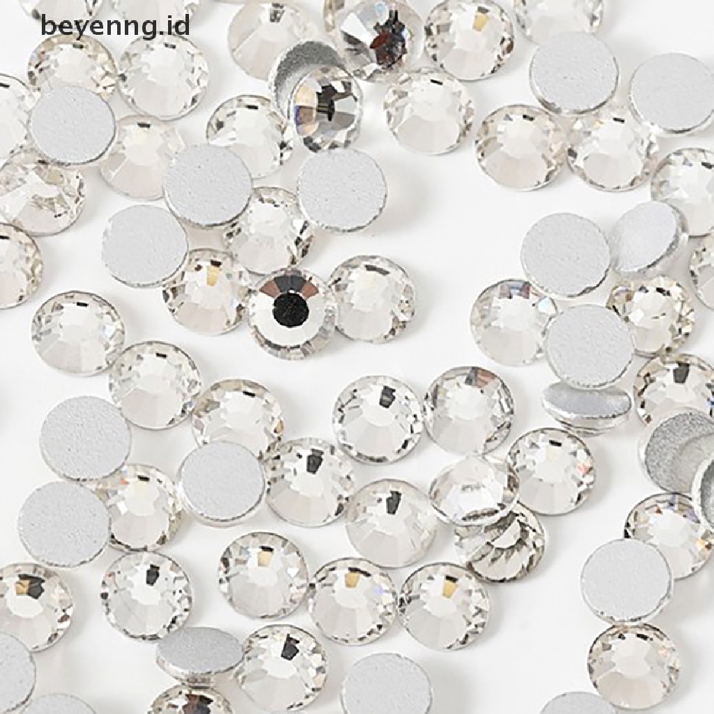 Beyen 1440Pcs Batu Nail Art Kristal Flatback Berlian Imitasi Untuk Nail Art DIY Manicure ID