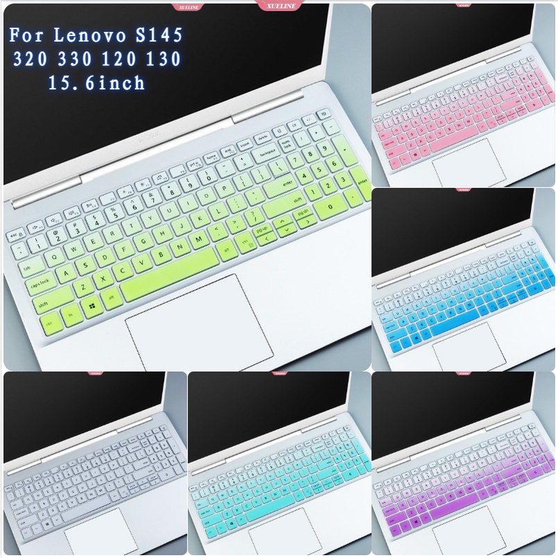 Untuk Lenovo S145 320 330 120 130 Keyboard Film Tahan Debu Tahan Air Silikon Dicat Pelindung Penuh Cakupan Keyboard Cover [ZXL]