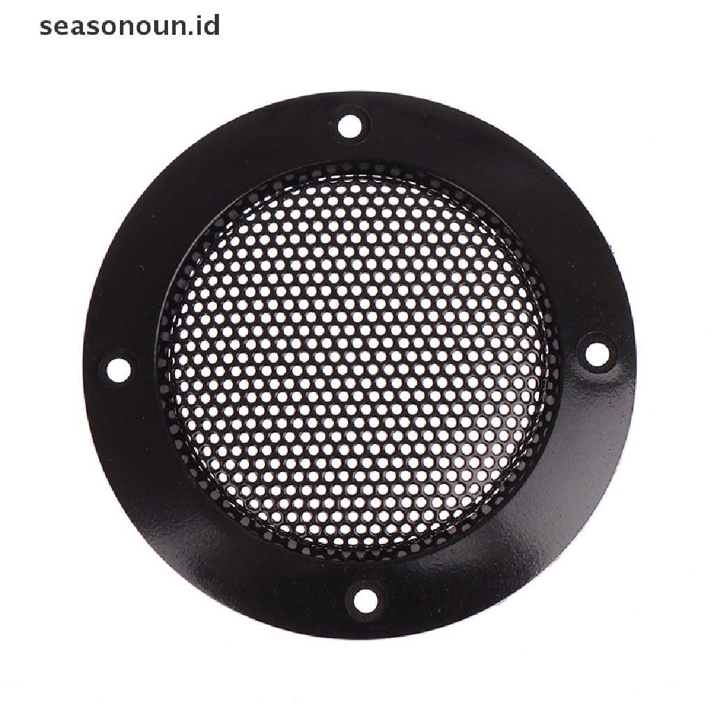 Seasonoun 2Pcs Speaker Audio 2inch Cover Pelindung Jaring Jala Jaring Grilles Speaker.