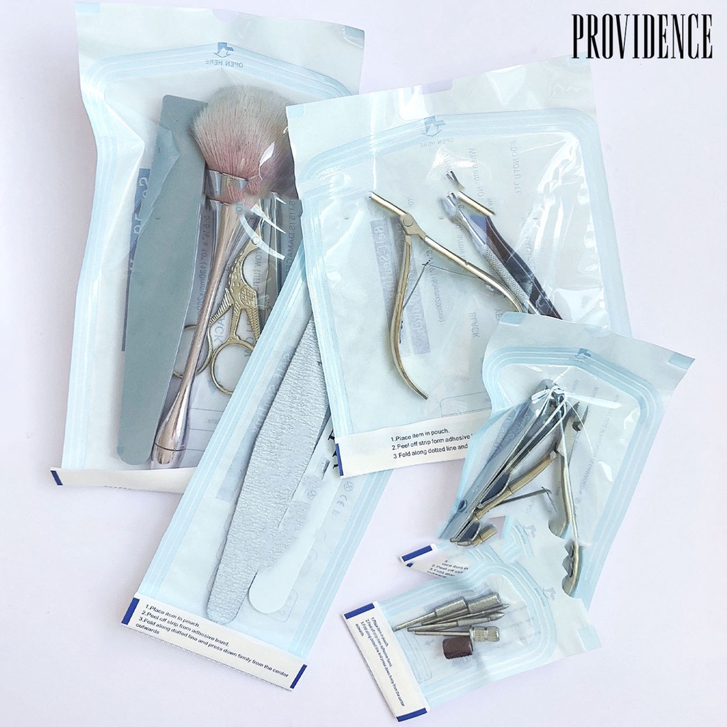 Providence 100 Pcs Tas Penyimpanan Portabel Multifungsi Aplikasi Lebar Serbaguna Sekali Pakai Organizer Sekali-Kali Manikur Alat Organizer Bags Perlengkapan Rumah Tangga