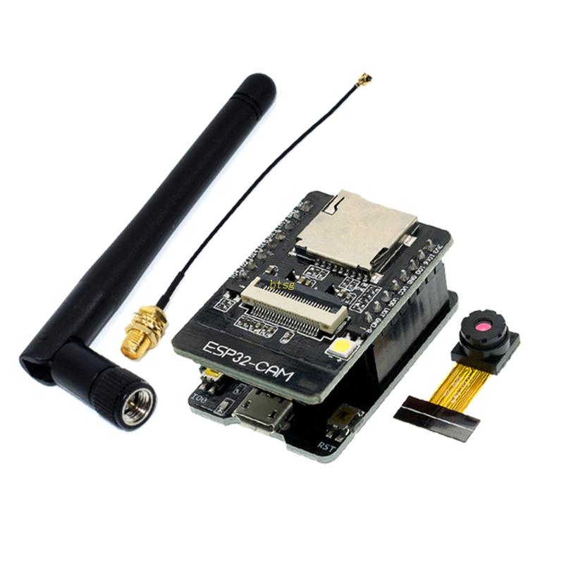 Btsg WiFi Bluetooth-Kompatibel Module ESP32 CAM Wireless Papan Pengembangan Baseboard