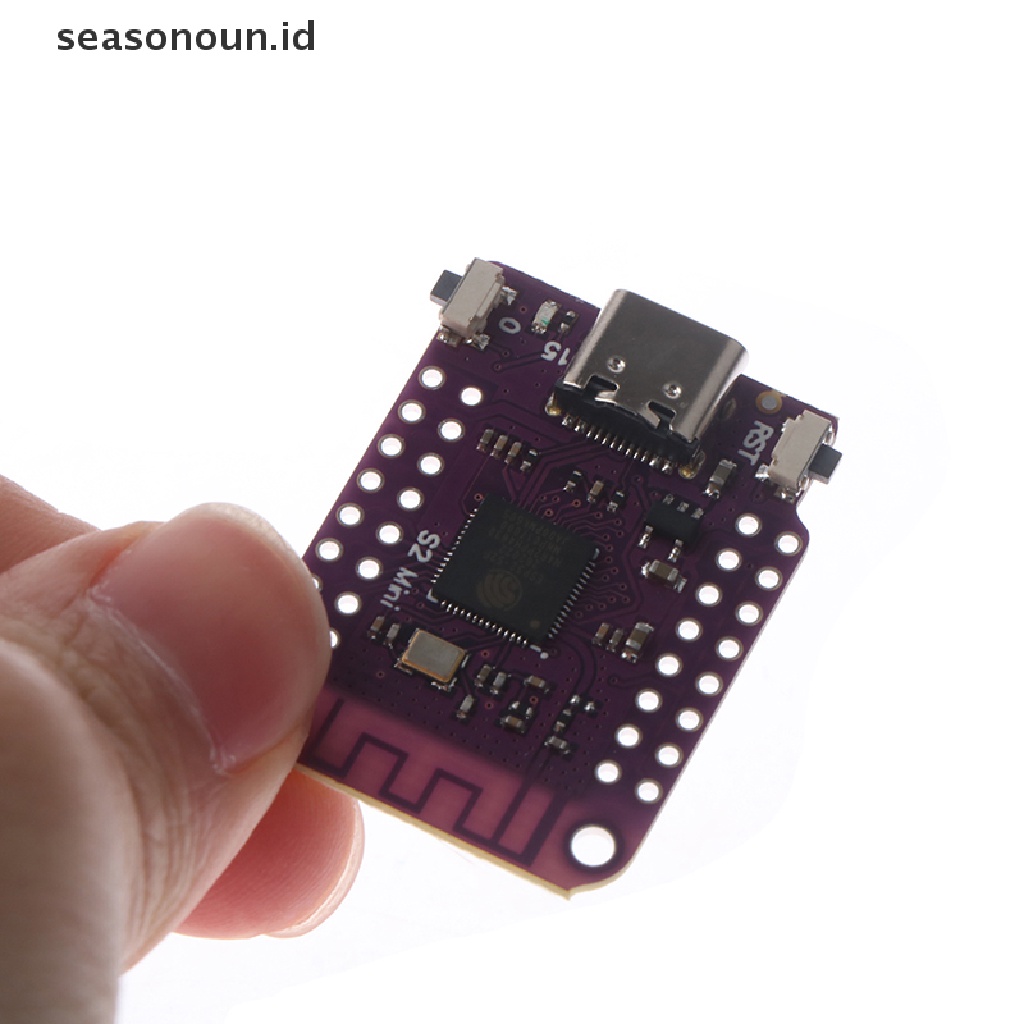 Seasonoun S2 Mini V1.0.0 ESP32-S2 4MB FLASH 2MB PSRAM WIFI Pengembangan IOT Board Based.