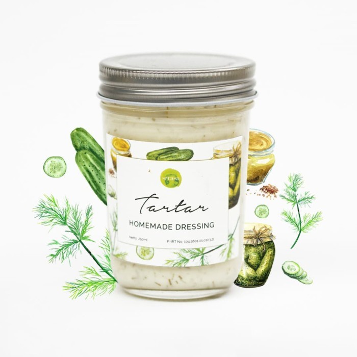 

[Saus/Dressing] Tartar Dressing ( Saus Homemade ) by Serasa Salad Bar