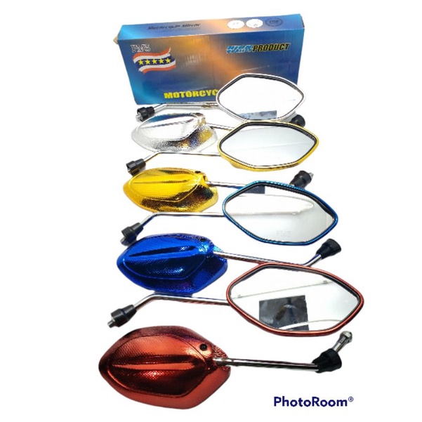 COD  spion standar beat batang chrome daun kilap universal Honda Yamaha