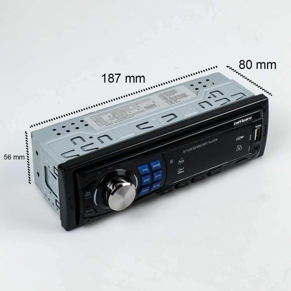 (100% BARANG ORI) Taffware Tape Audio Mobil MP3 Player Bluetooth Receiver 12V MP3-S210L