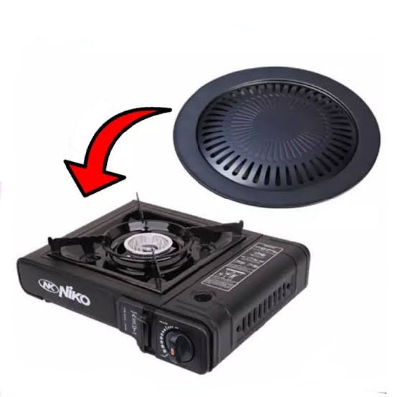 BBQ Grill Plate Portable / Pelat Pemanggang NK-268A Niko