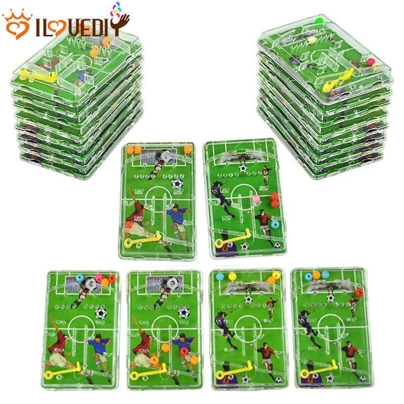 10pcs Mainan Pelatihan Tangan Otak Anak Mainan Edukasi Dini Sepak Bola Papan Pinball Sepak Bola Maze Game Ulang Tahun Masa Kini Aktivitas Hadir Untuk Anak